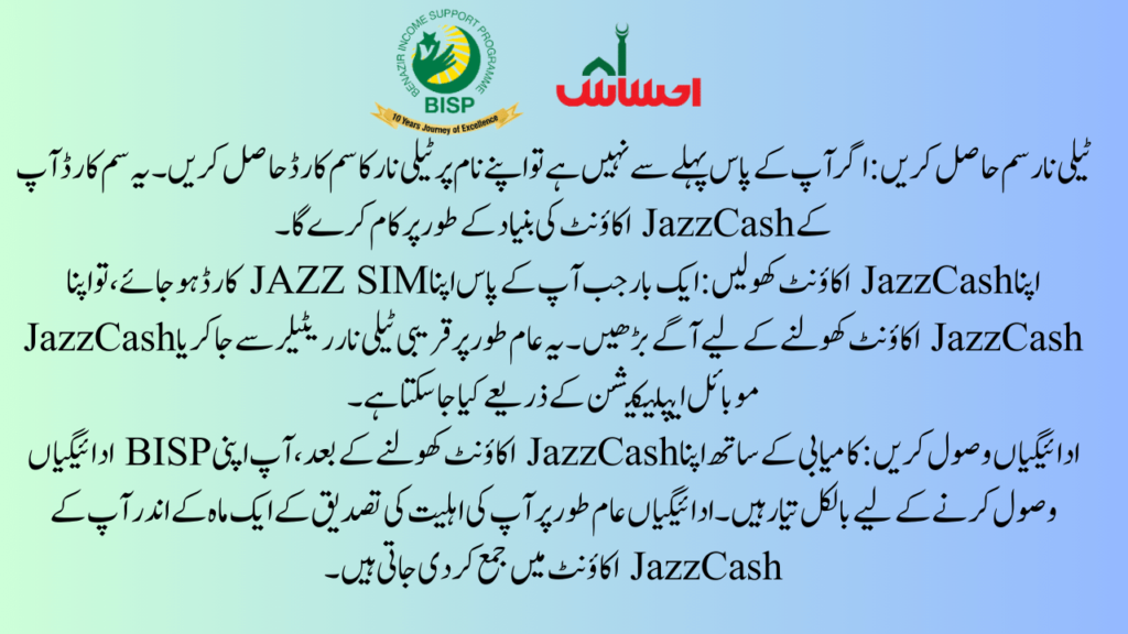 Setting Up Your JazzCash Account