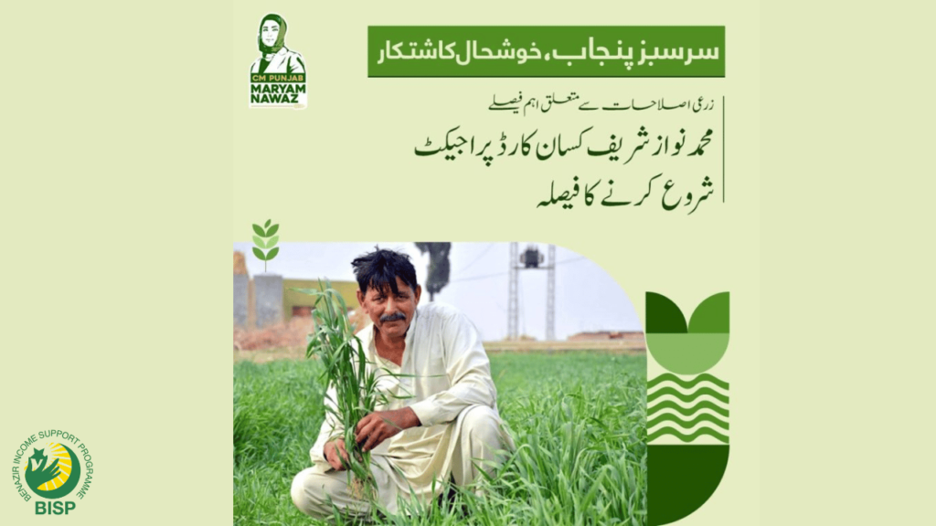 Overview of the Nawaz Sharif Kisan Scheme